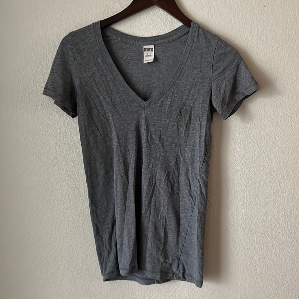 Heathers grey v neck